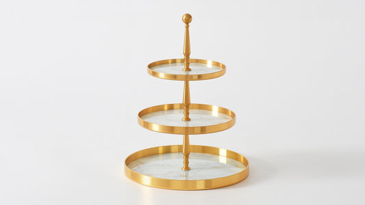 3-Tier Stand - Gold