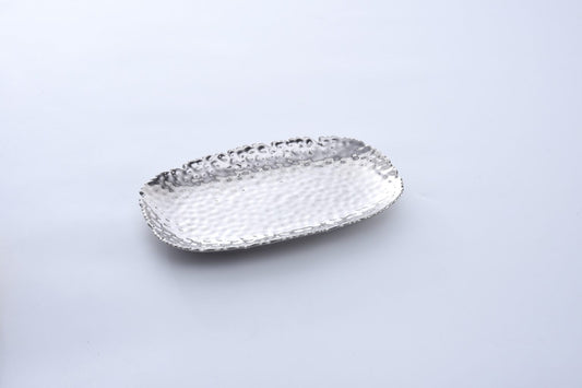 Small Serving Platter Silver