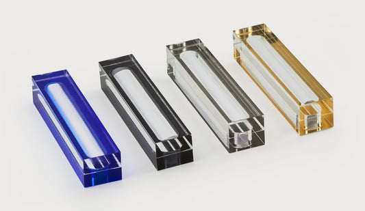 Tizo- Lucite Mezuzah 4.5"