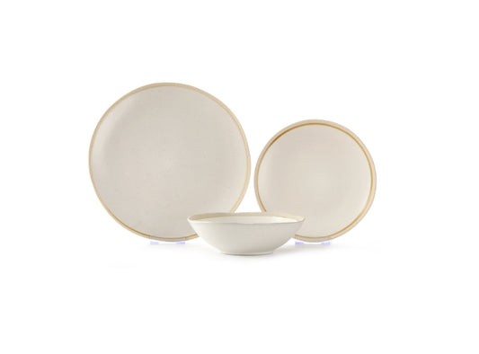 Vikko - Vine, Taupe, 12 Pc Dinnerware Set, Service for 4
