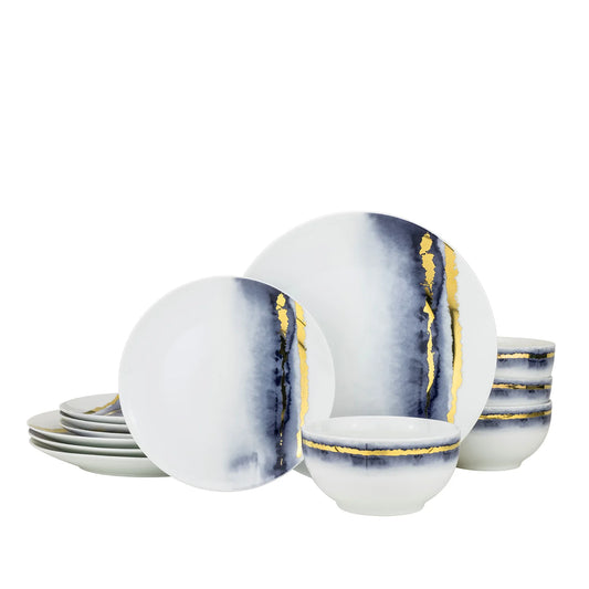 Lazuli 12 Piece Dinnerware Set
