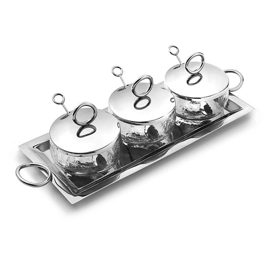 Sphere Stainless Dip set