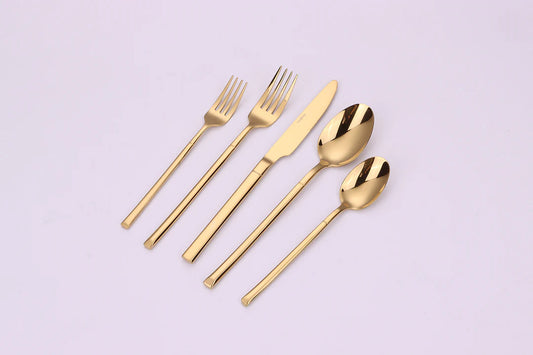 Simplicite 20 Pc Gold Flatware Set, Service For 4
VF821G