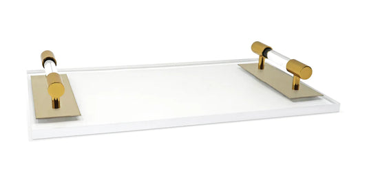 Acrylic Tray With Gold Handles
VAT2763