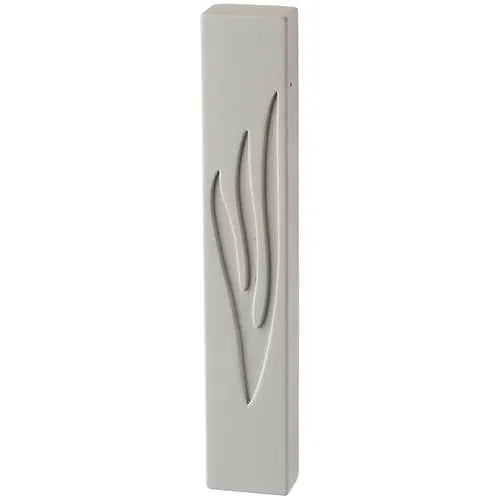 Concrete Polymer Mezuzah Cover 20 Cm, Stone - Like, Stone Color