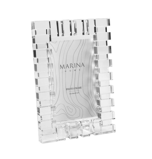 Block Crystal Picture Frame