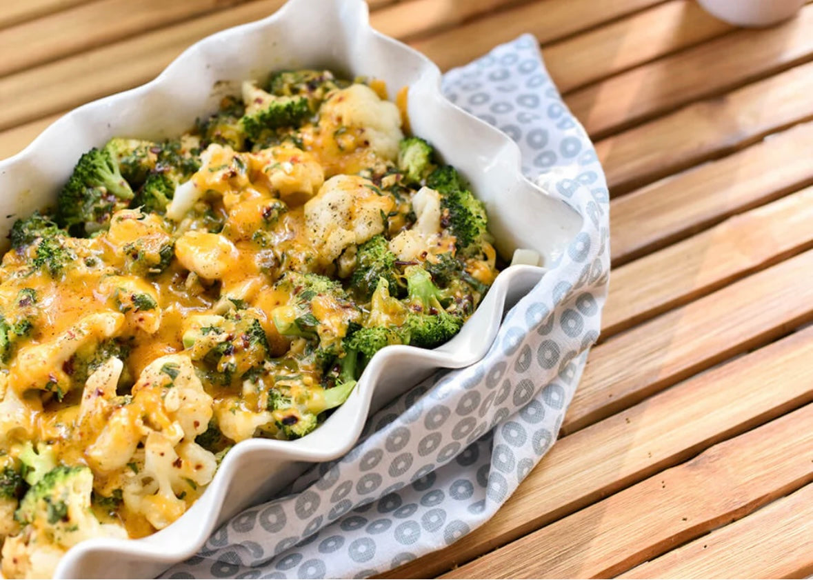 Signature White Ruffle Casserole