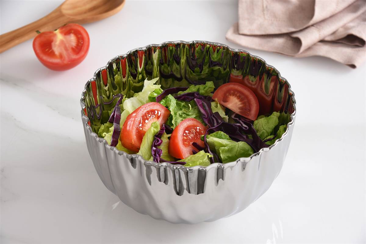 Silver Medium Bowl