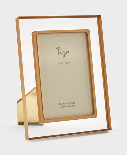Tizo- Lucite Bordered Easel Back