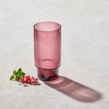 Vikko - Malibu, Ribbed Plum, Set of 6