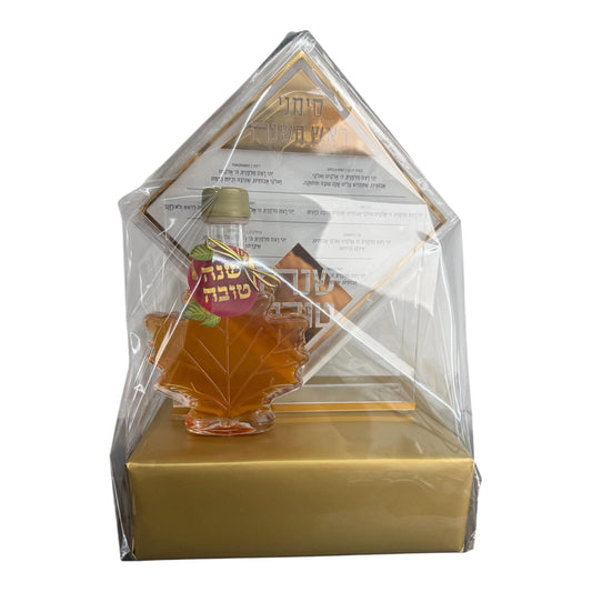 RH #3 Diamond Simanim Card Set w Leaf Honey - Gold