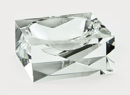 Tizo
Clear Crystal Pyramid Diamond Bowl