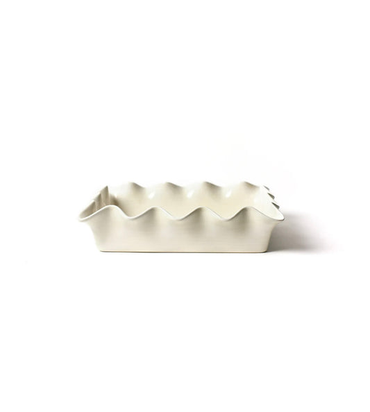 Signature White Ruffle Casserole