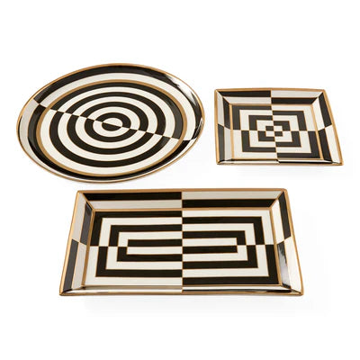 Jonathan Adler Op Art Serving Tray - Thumbnail 2