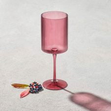 Vikko - Malibu, Ribbed Plum, Set of 6
