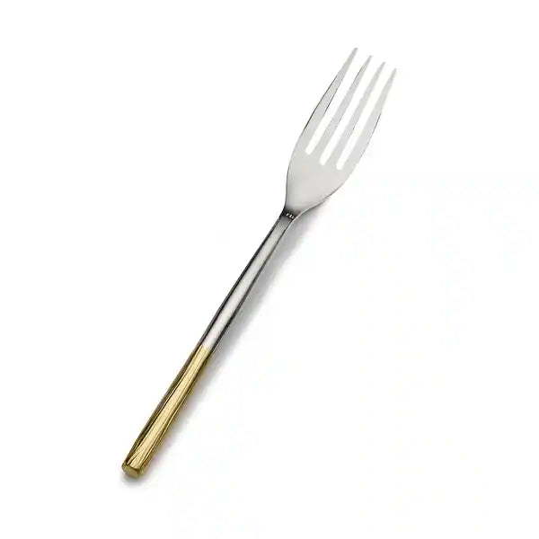 Ummi Gold Accent, 20pc 18/10 Stainless Steel Flatware Set