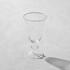 Vikko - Desto, Stemware, Silver Rim, Set of 6