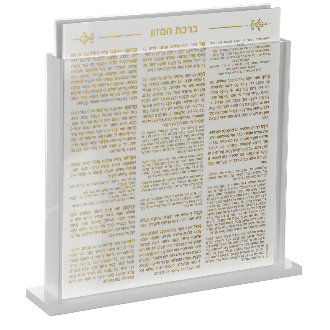 Lucite Birchas Hamazon Cards 8pk