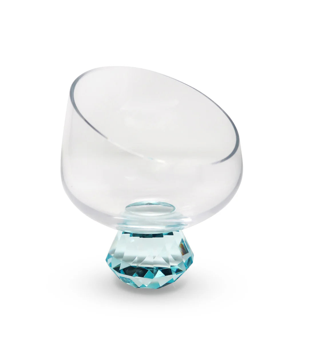 Angular Bowl With Diamond Stem, 15 Oz.