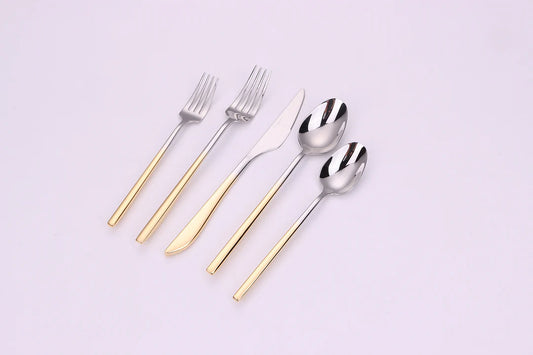 Crownex 20 Pc Flatware Set With Graduated Gold Handles, Service For 4
VF808SG